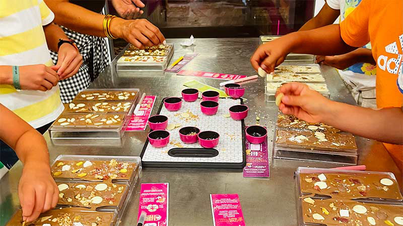 Express chocolate making workshop